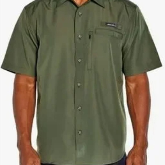 Eddie Bauer Fishing‎ Water Sport Cooling Button Down Shirt - Picture 1 of 8